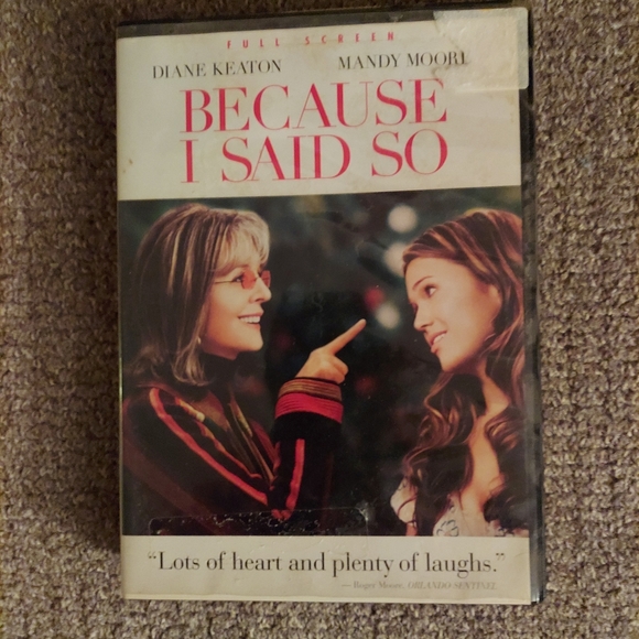 because I said so dvd - Picture 1 of 1